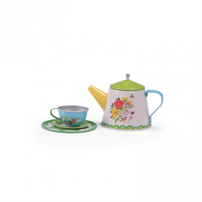 Metal tea set La Grande Famille