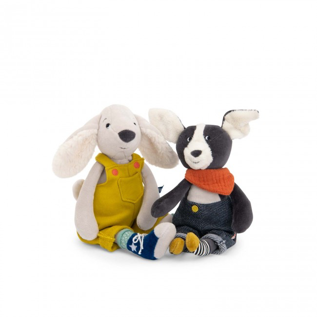 Pilou the dog Puce & Pilou