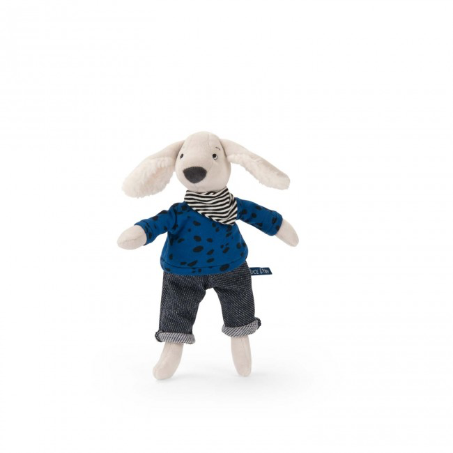 Pilou the dog Puce & Pilou