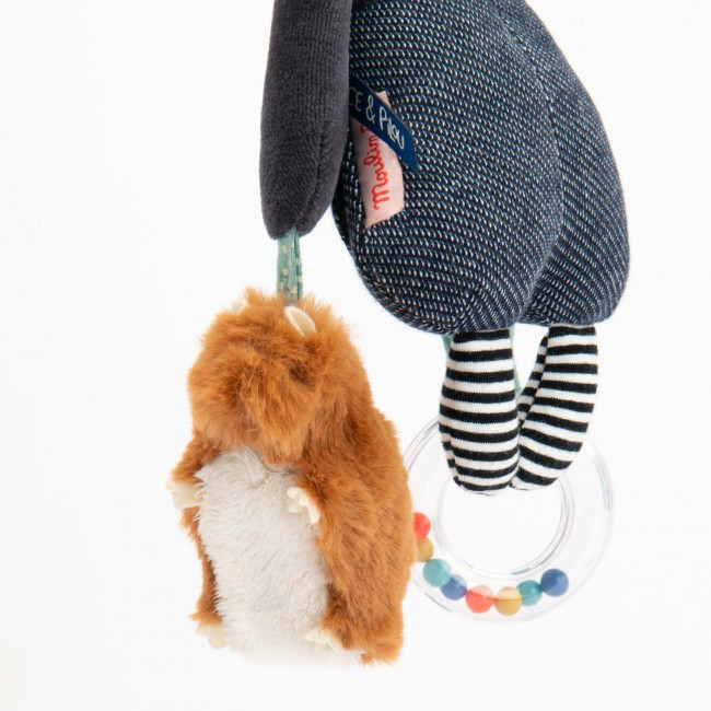 Hanging activity dog Puce & Pilou