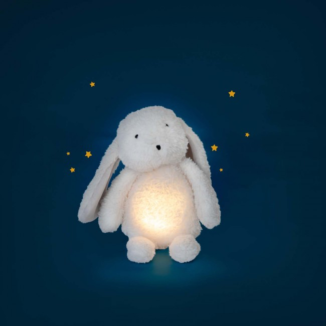 Light-up rabbit Puce & Pilou