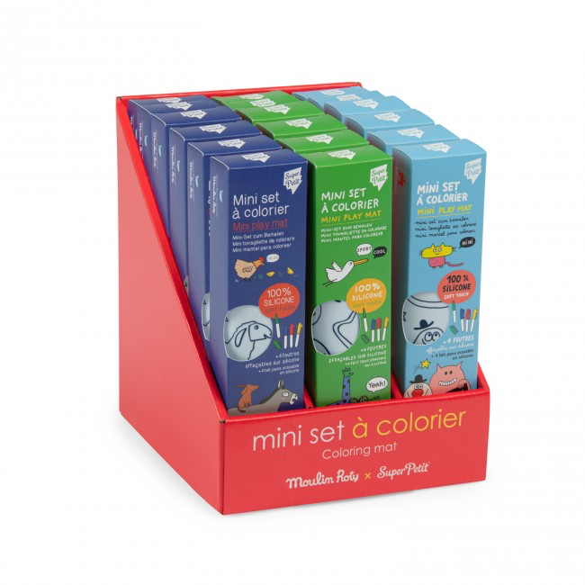 Assorted Mini Colouring Sets - Playmat