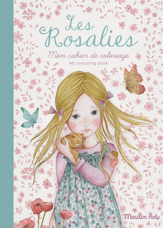 Colouring book Les Rosalies