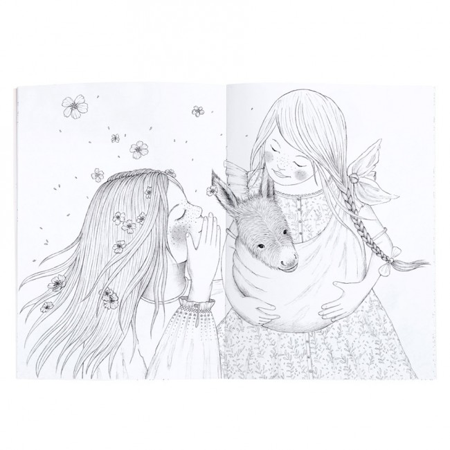Colouring book Les Rosalies