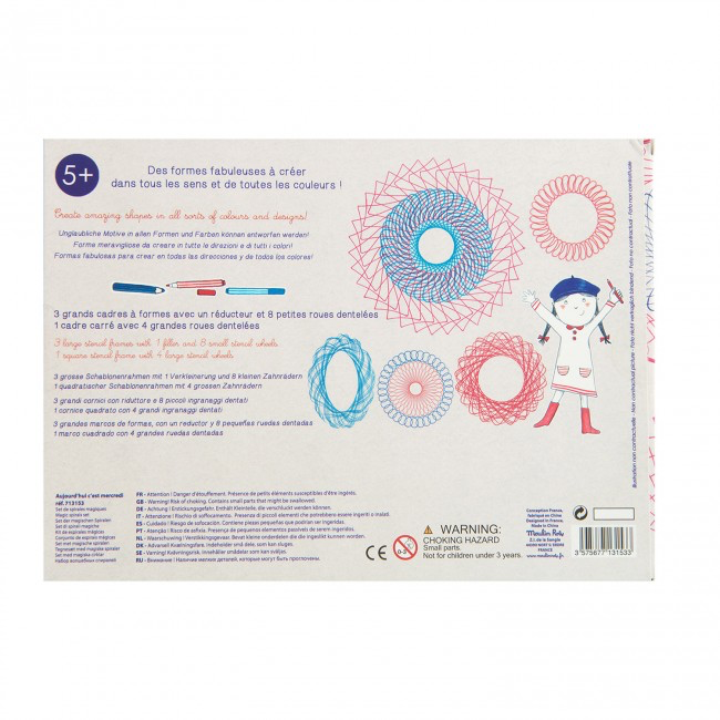 Magic spirals set Aujourd'hui c'est mercred
