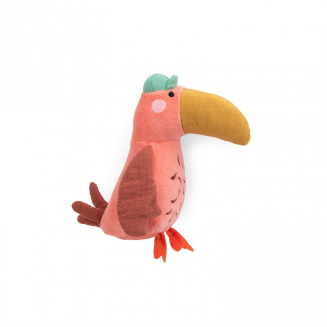 Toucan rattle Les Toupitis