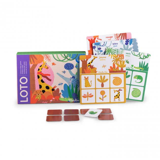 Colours lotto game Les Toupitis