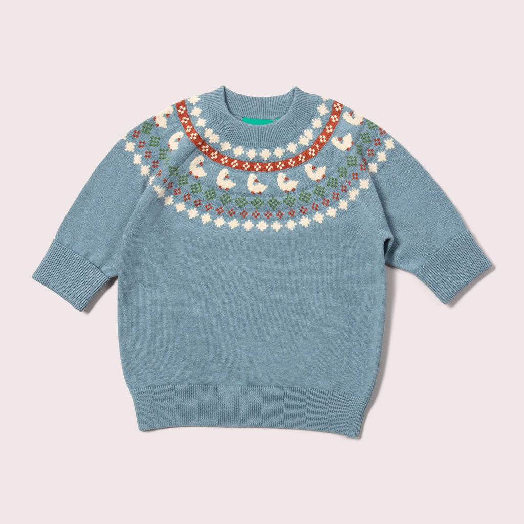 Little Ducks Fairisle Knitted Jumper
