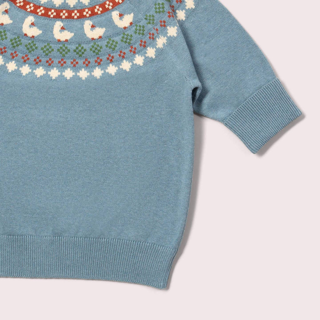 Little Ducks Fairisle Knitted Jumper