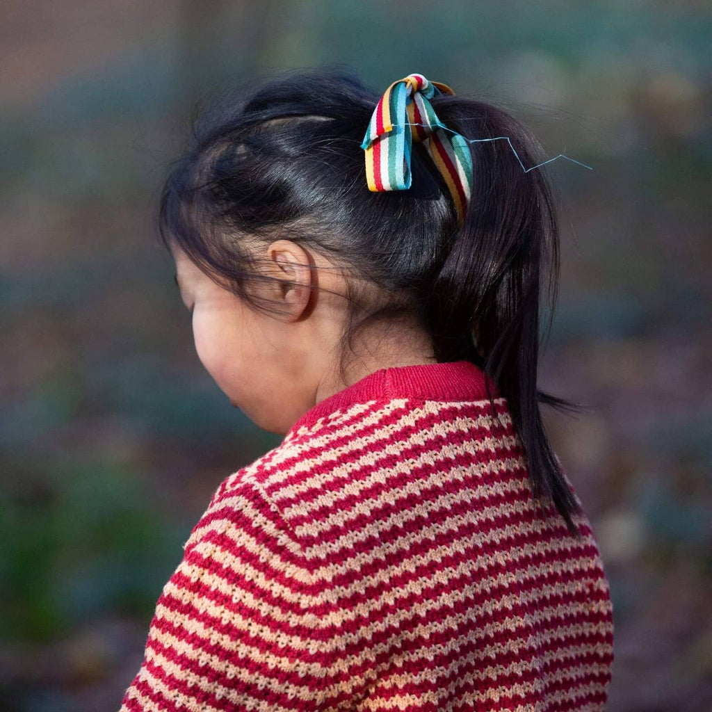 Juniper Striped Snuggly Knitted Jumper