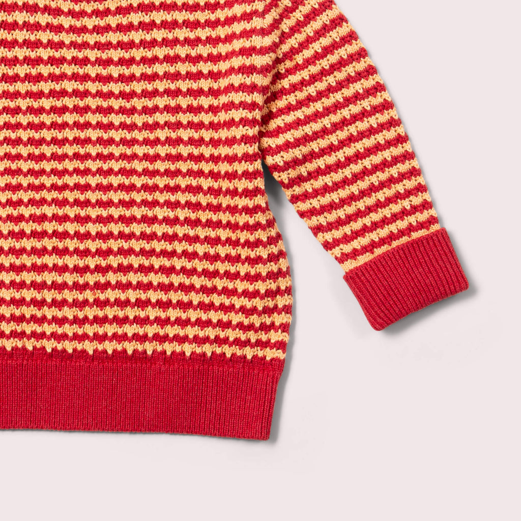 Juniper Striped Snuggly Knitted Jumper