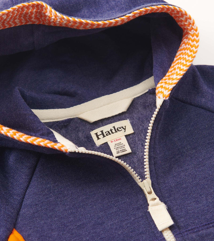 Baby & Toddler Boys Oriole Stripe Zip-Up Hoodie