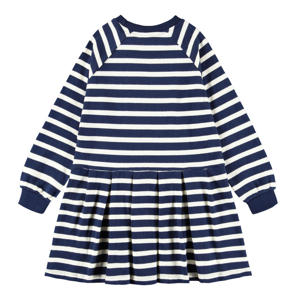 Christa Dress - Blue Cream
