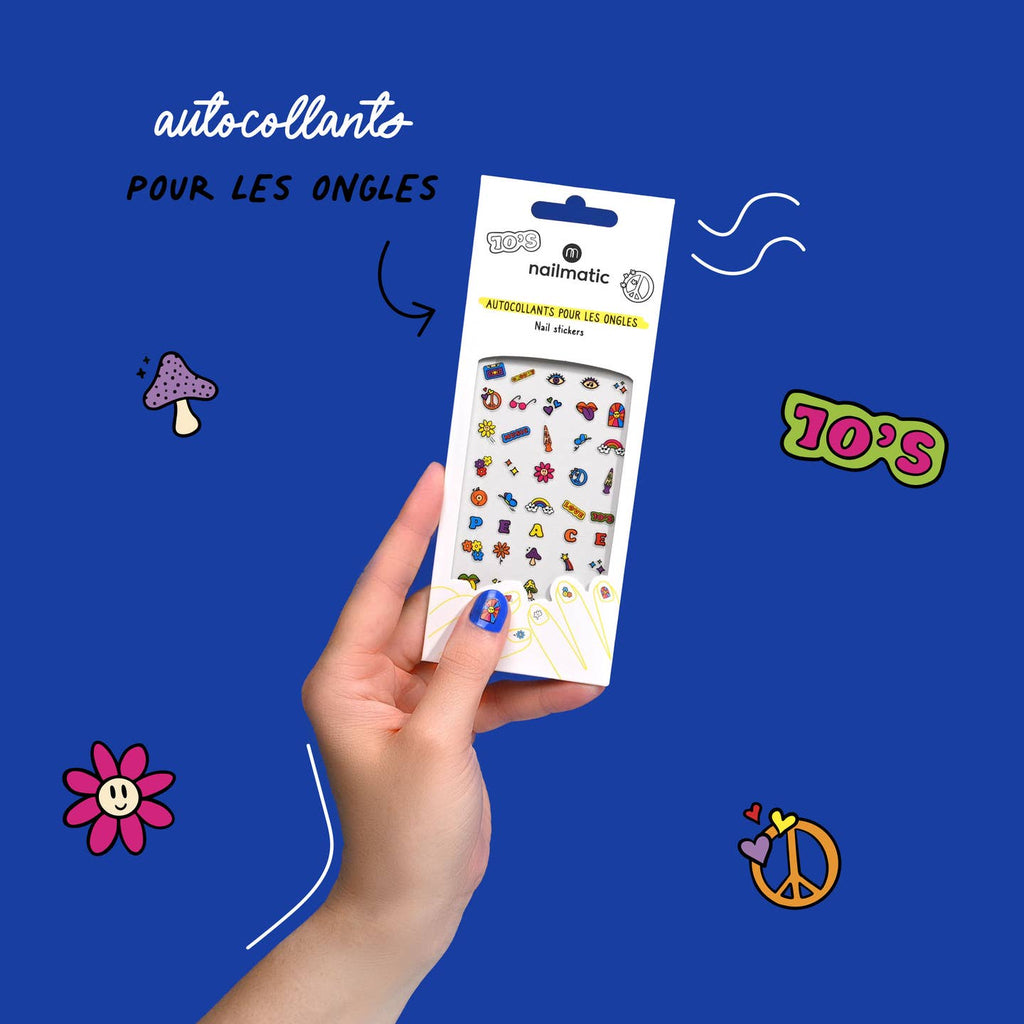 Nailmatic nail stickers - Seeventies