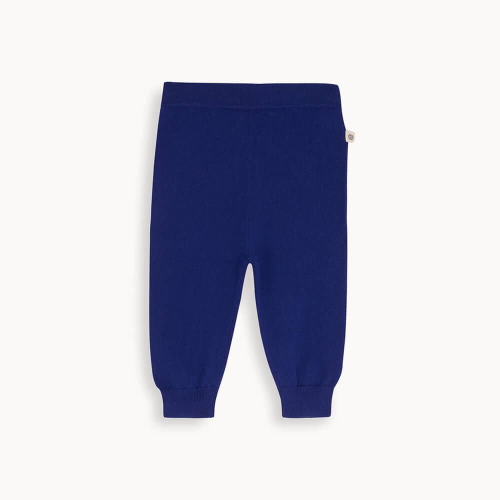Oban - Knit Trouser - Blue