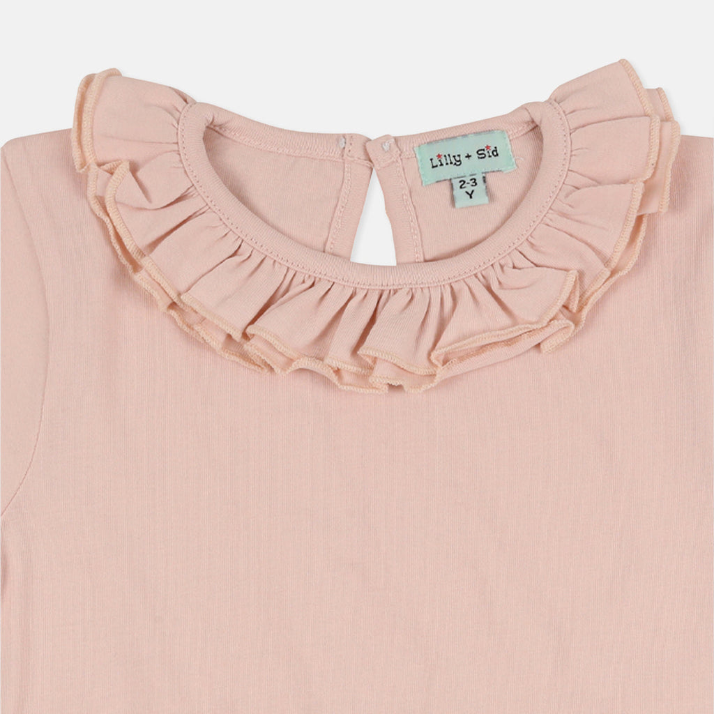 Pink & Ecru Plain T-Shirt - 2 Pack