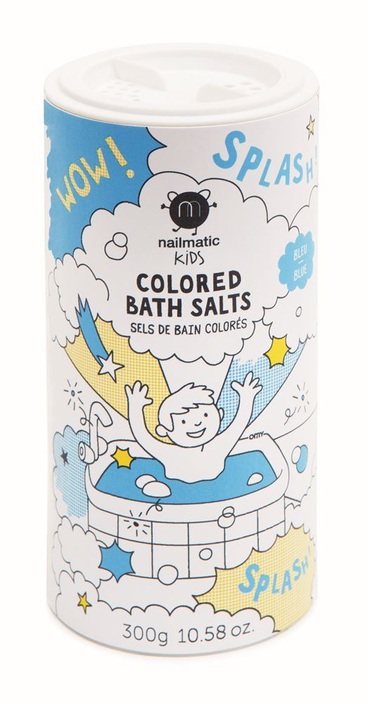 Nailmatic KIDs Foaming Bath Salts, Blue