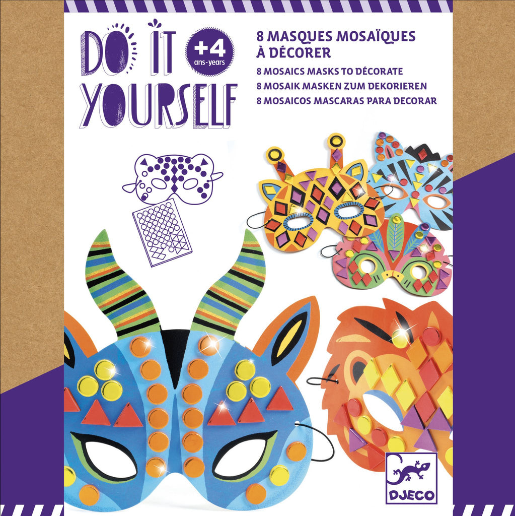 Do It Yourself - Jungle Animal Masks