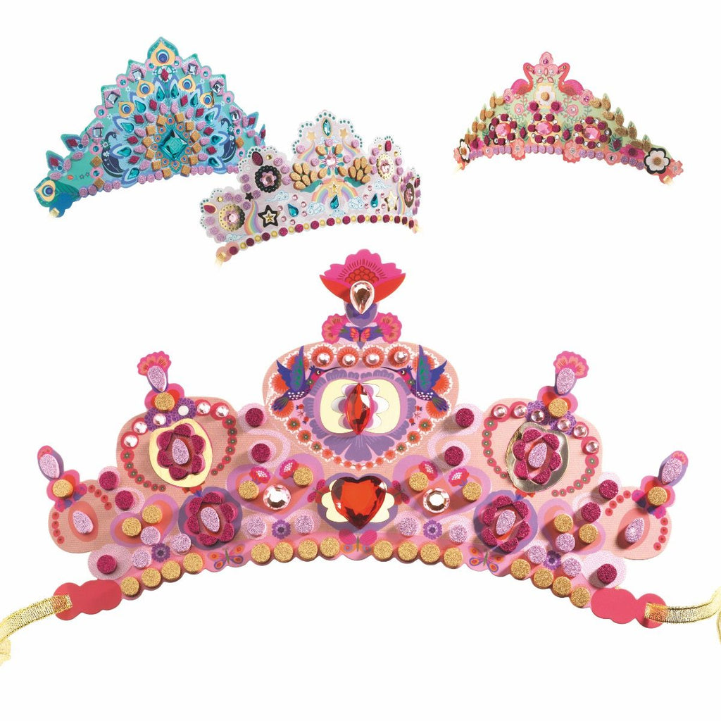 Do It Yourself -  Mosaic Tiaras -  Like a Princess