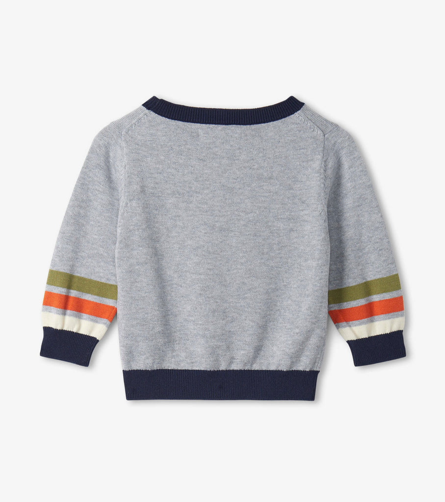 Tractor Baby Sweater