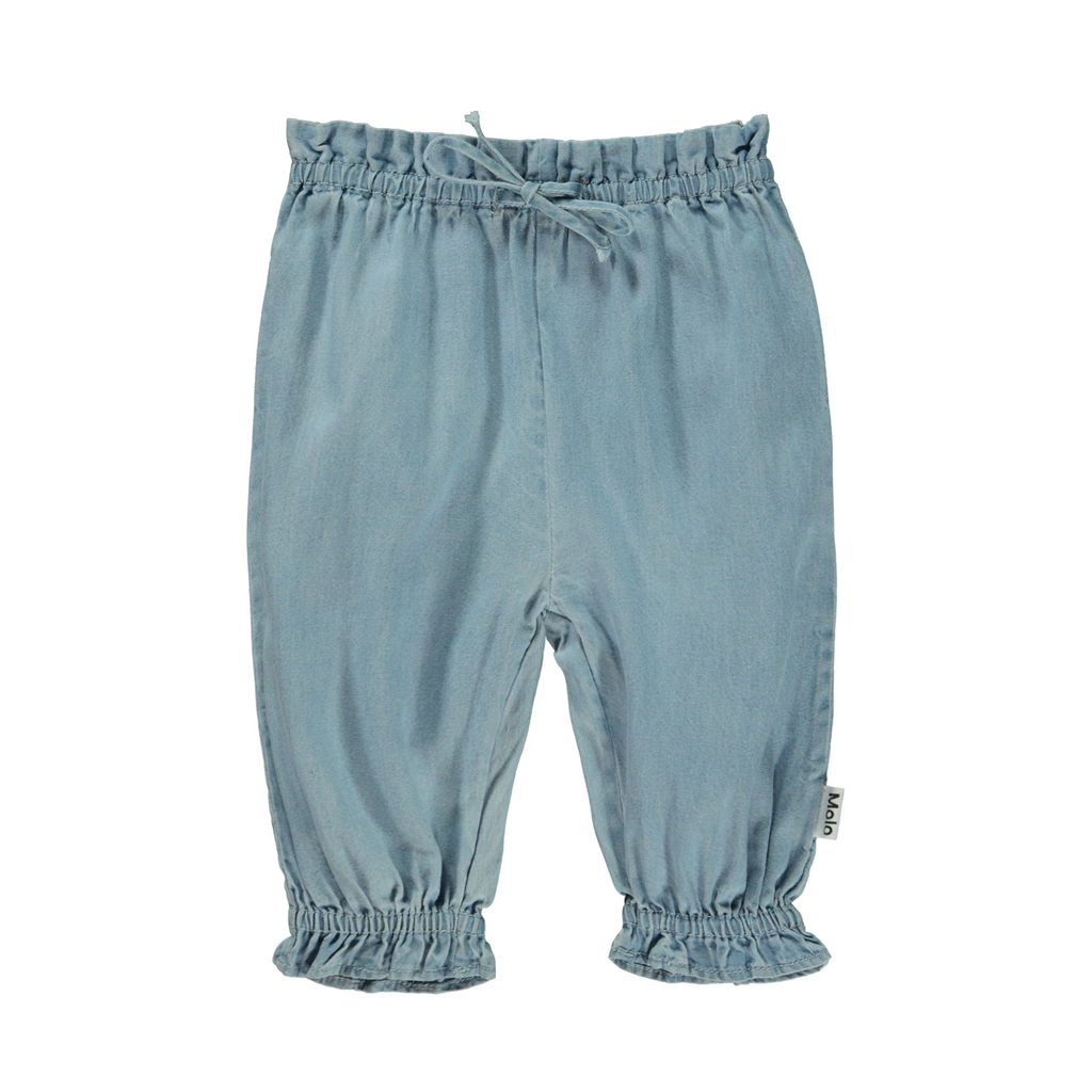 Savannah Trousers - Light Washed Blue