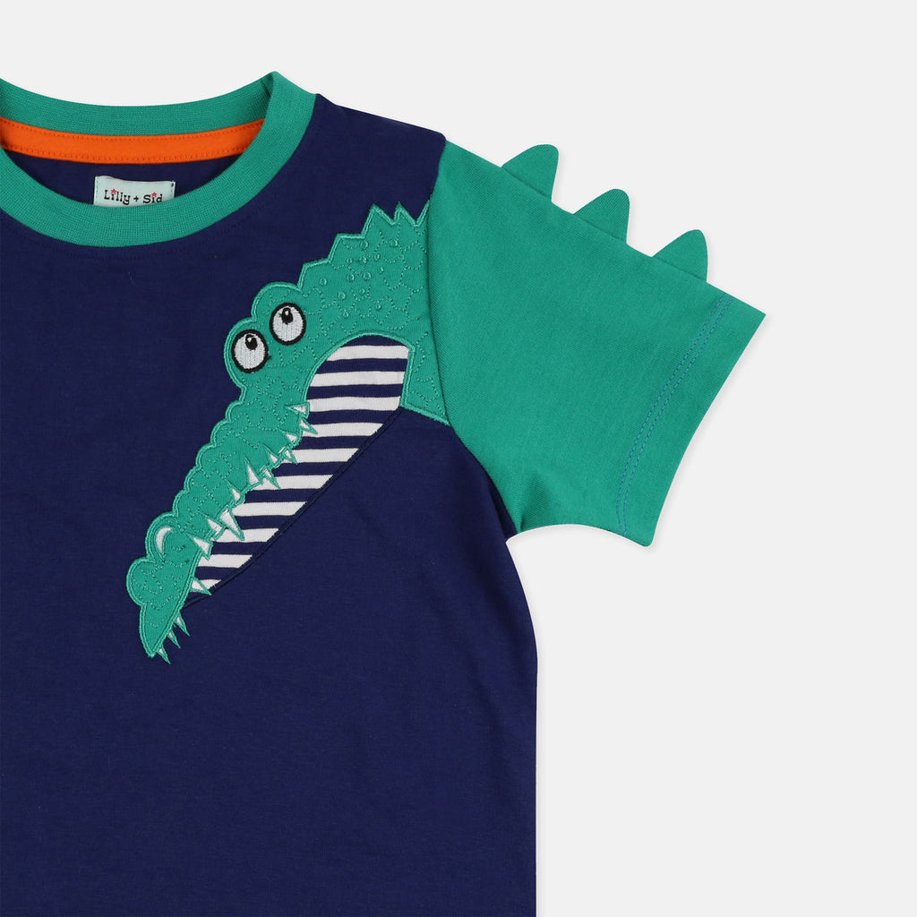 Crocodile Applique T-Shirt