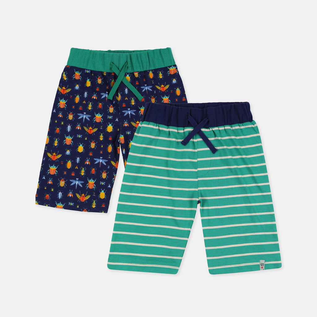 Bugs & Stripe Shorts - 2 Pack