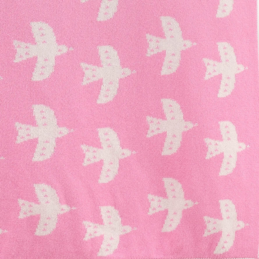 Polperro - Pink Bird Shorty Playsuit