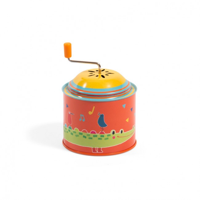 Crocodile Musical Box Les Jouets Métal