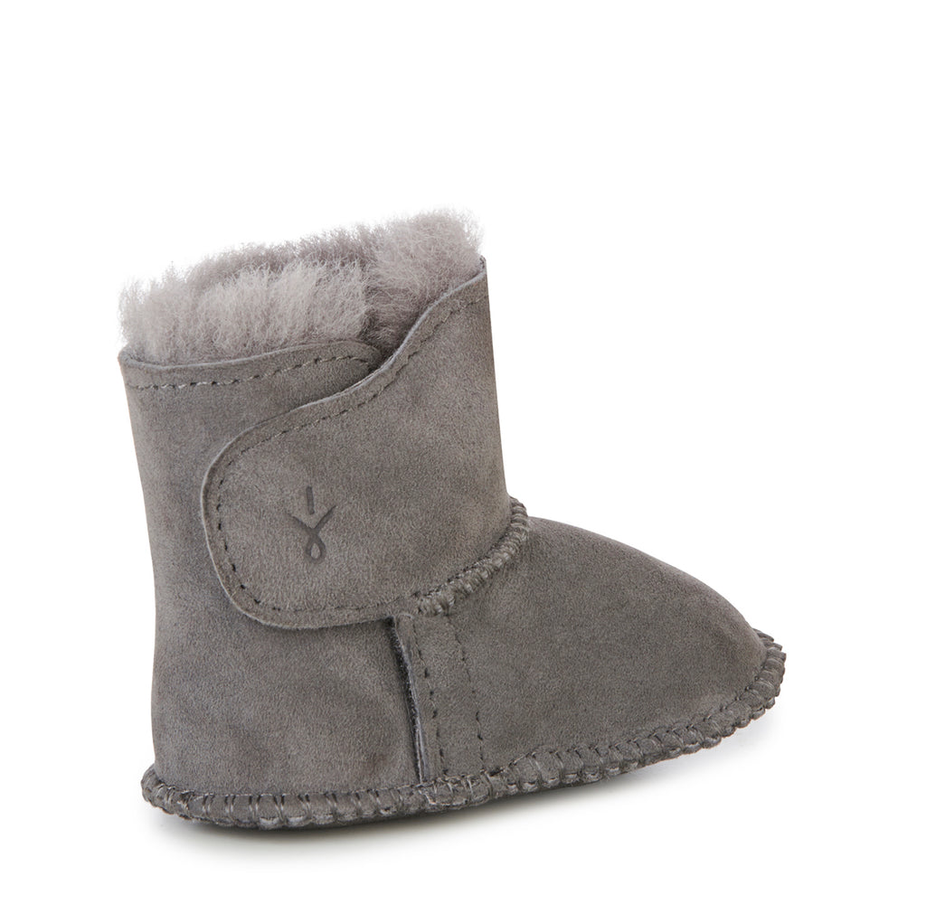 Baby Bootie - Charcoal