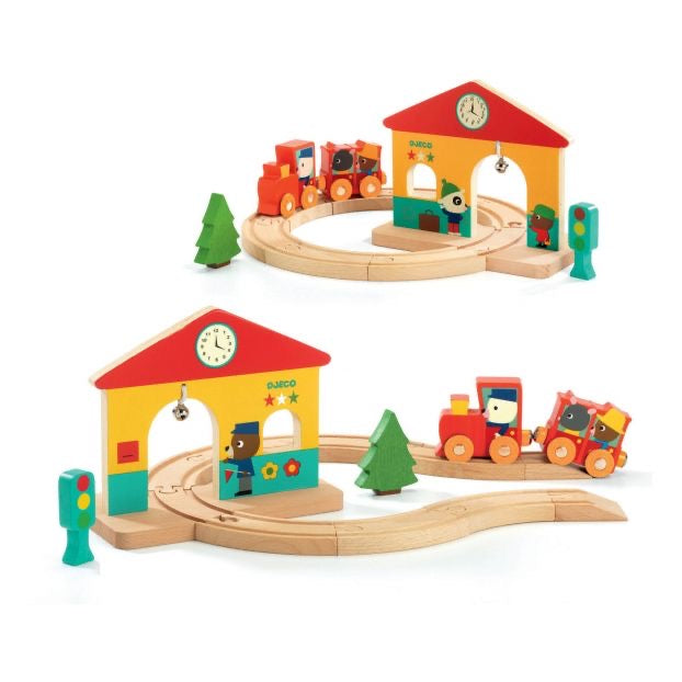 Djeco Wooden Mini Train