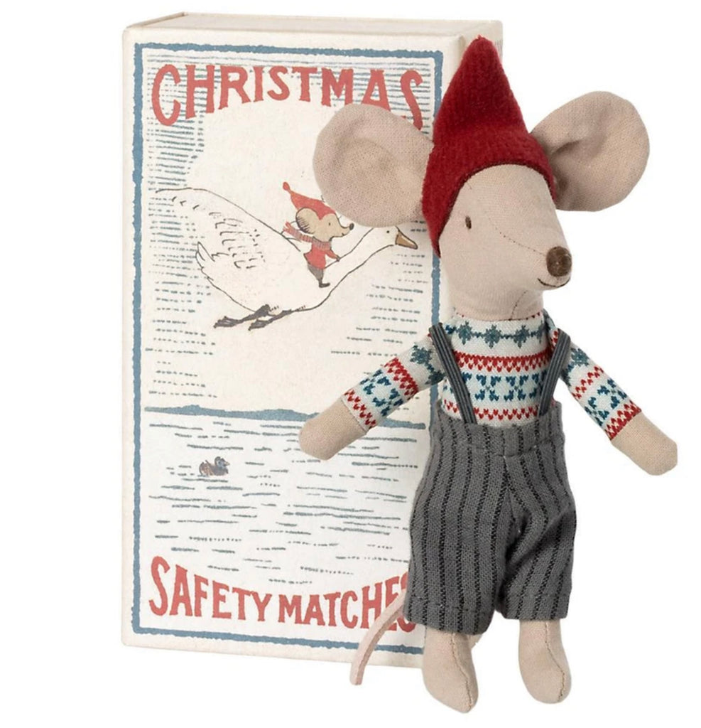 Christmas Mouse in Box - Big Brother Mouse