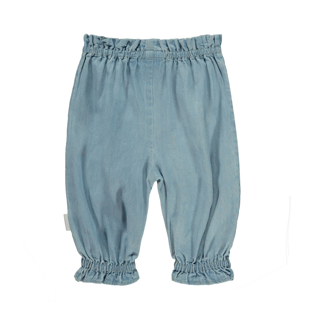 Savannah Trousers - Light Washed Blue