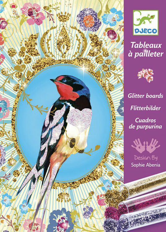 Glitter Boards - Birds