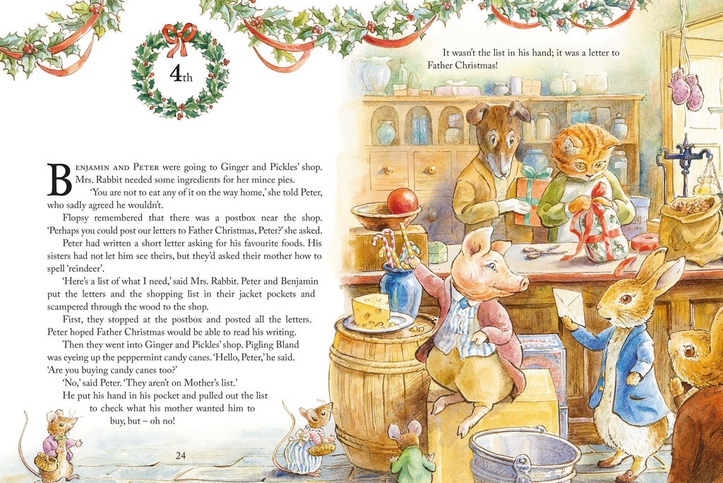 Peter Rabbit Christmas Is Coming (countdown/Advent Book)
