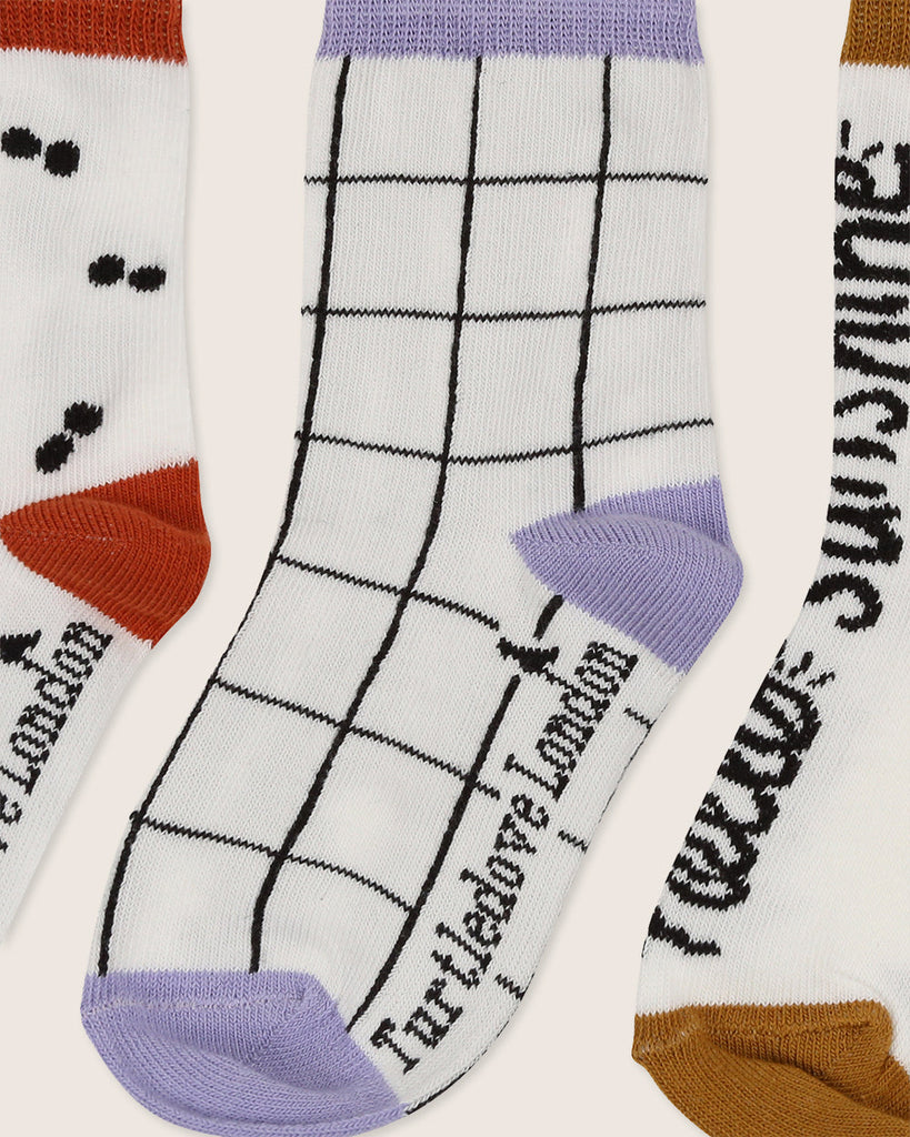 Patterns Socks - 3 Pack
