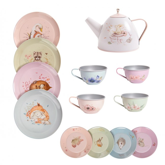 Tea set Les Rosalies