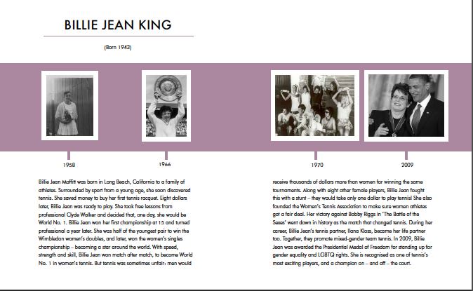 Little People Big Dreams: Billie Jean King