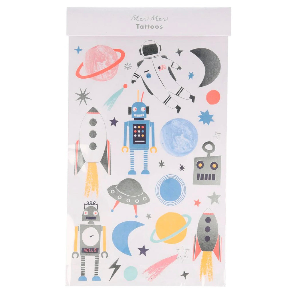 Space Tattoo Sheets (set of 2 sheets)