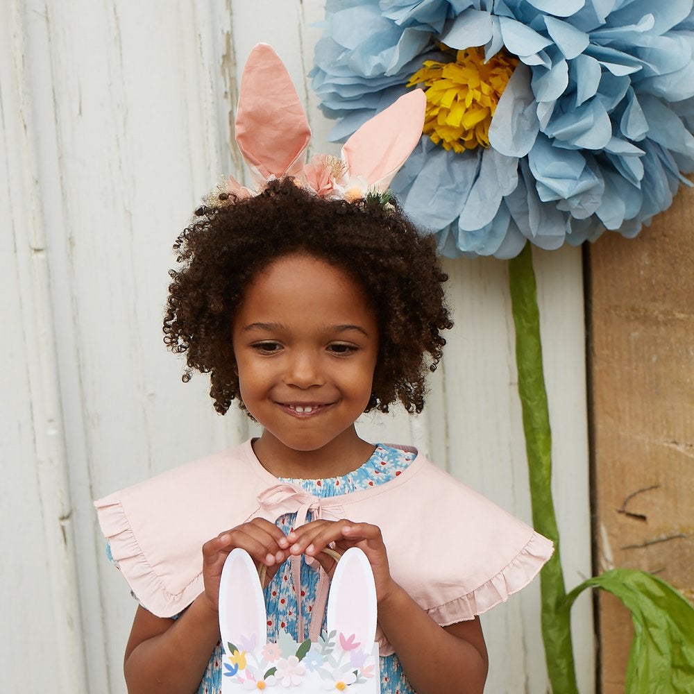 Embellished Gingham Bunny Headband