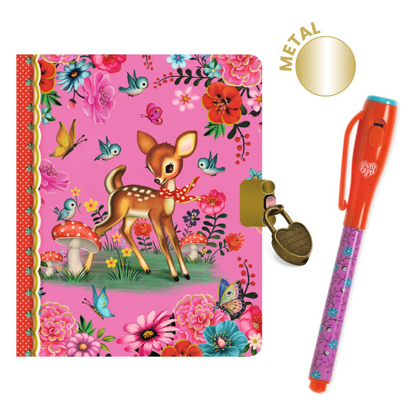 Small Secret Notebook - Magic Pen - Fiona