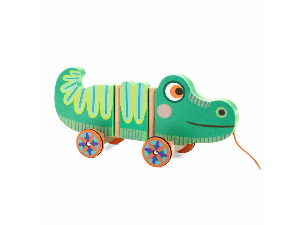 Pull Along Toy - Edgar Crocodile