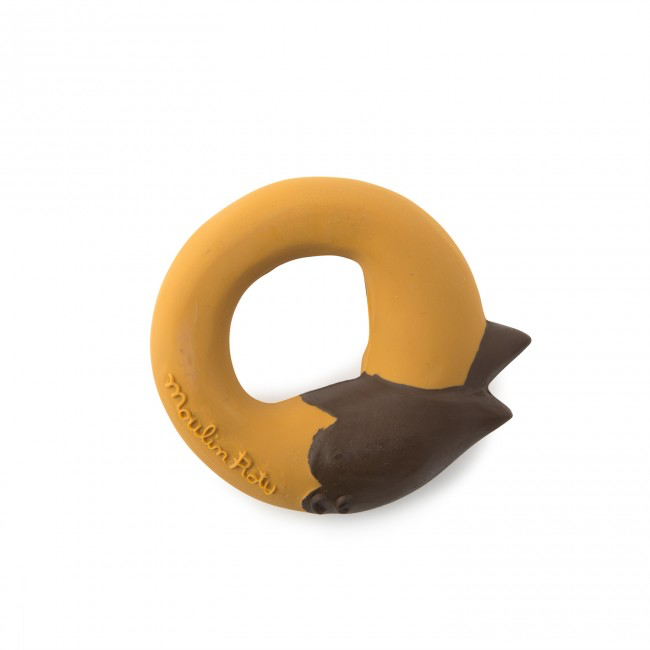 Fox Rubber Ring Teether Le voyage d'Olga