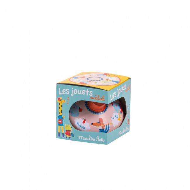 Small fanfare spinning top Les jouets métal