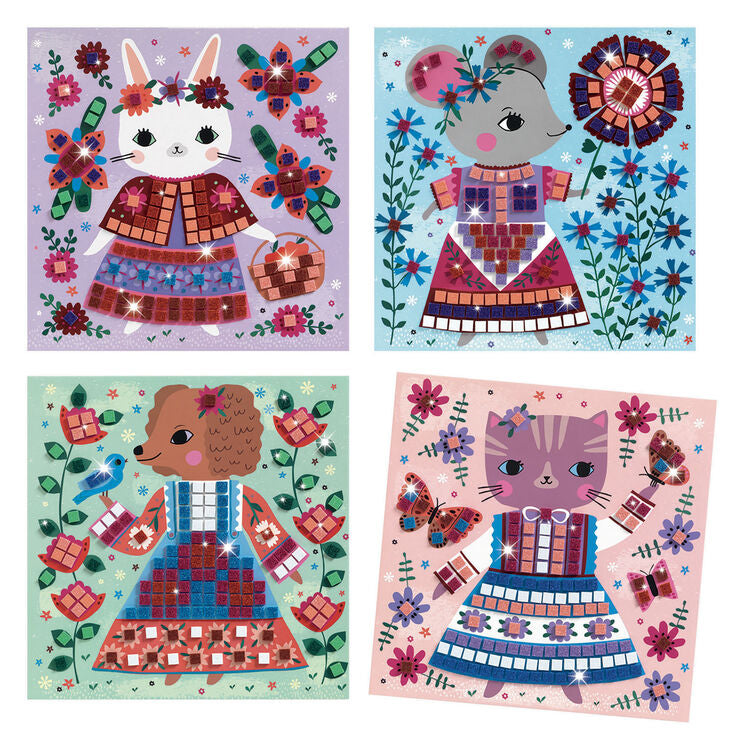 Lovely Pets Mosaic Kit by Djeco