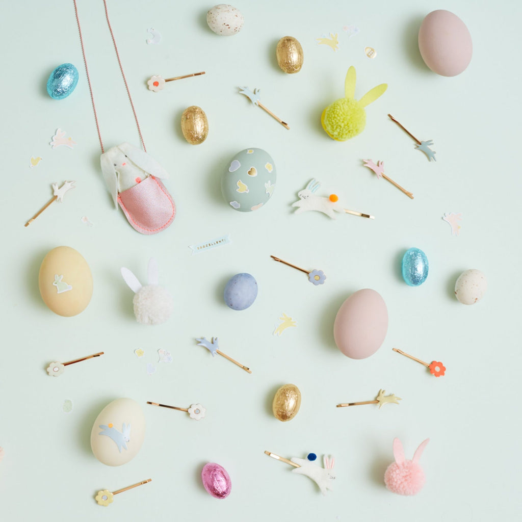 Daisy Enamel Hair Slides