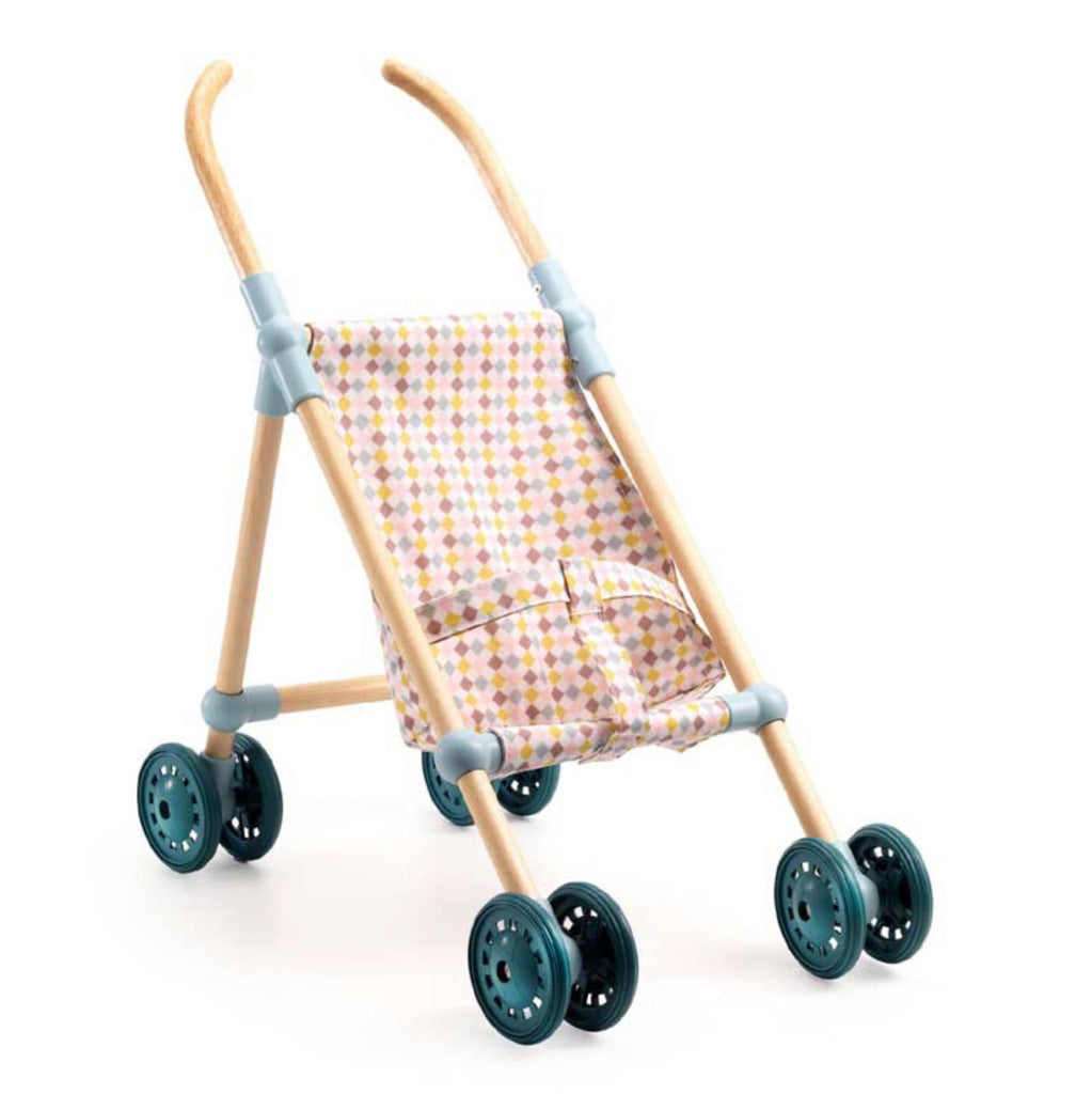 Pomea Wooden Stroller - 44cm