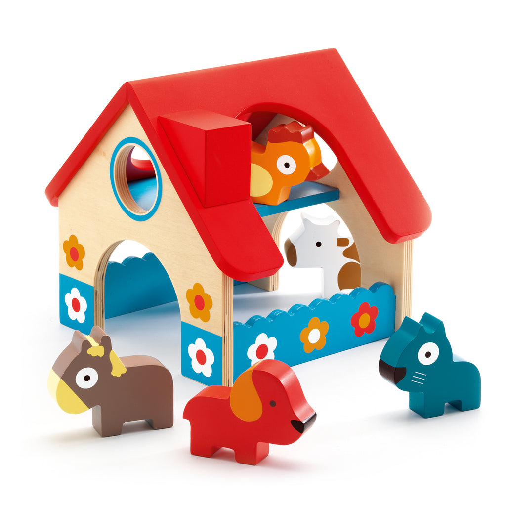 Djeco Wooden Mini Farm