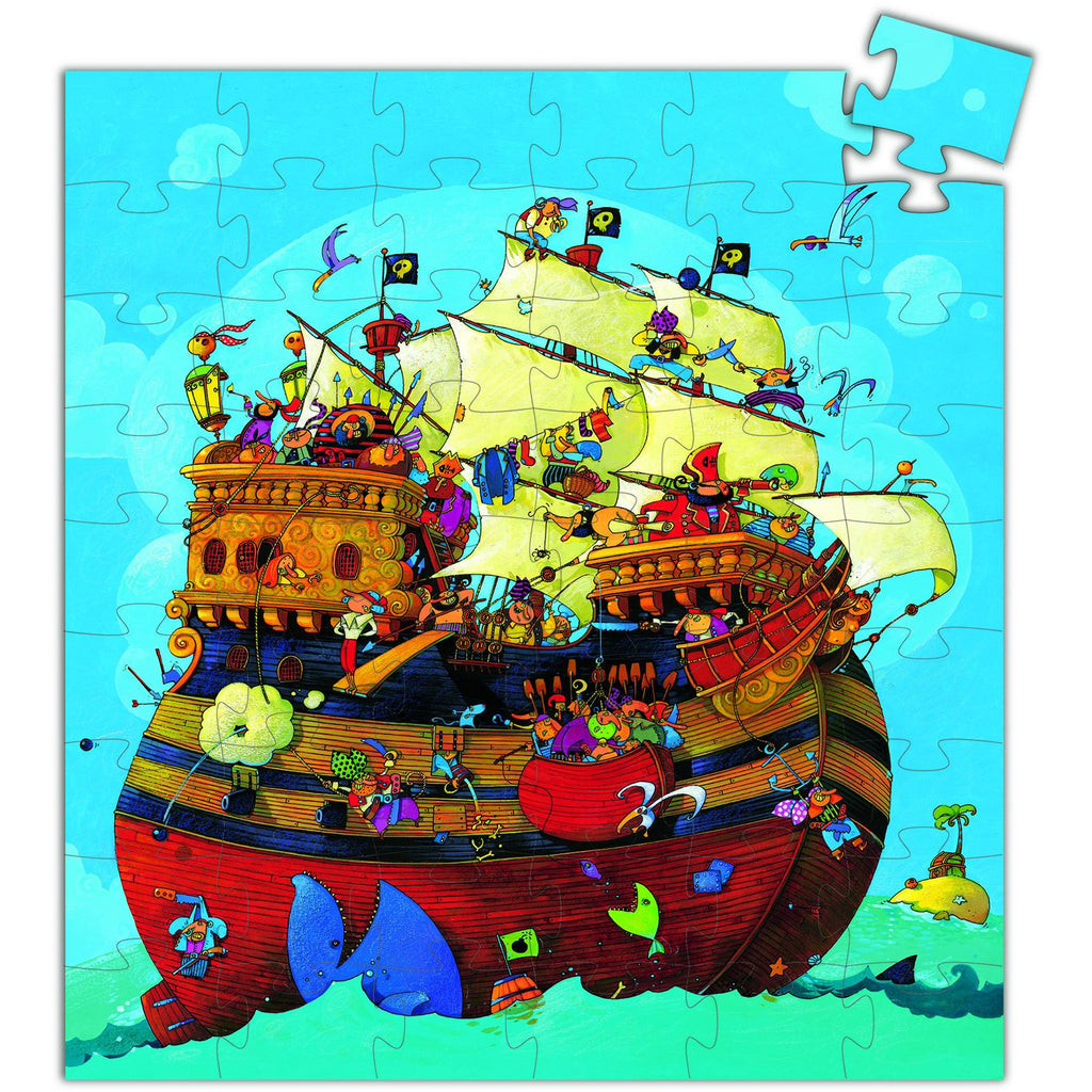 Silhouette  Puzzle - Barbarossa's Boat