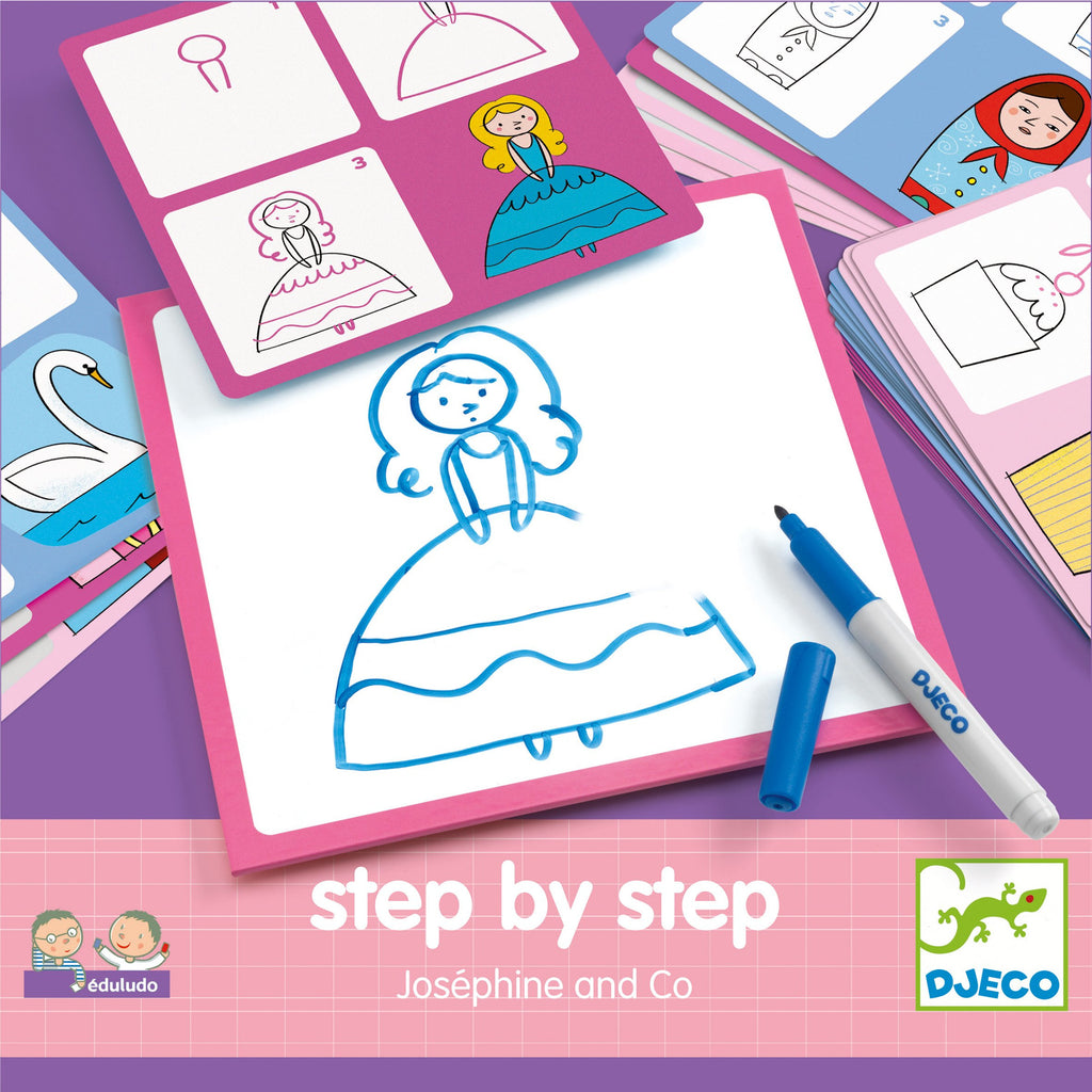 Eduludo - Learn To Draw - Step By Step Josephine